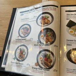 Menu Menu