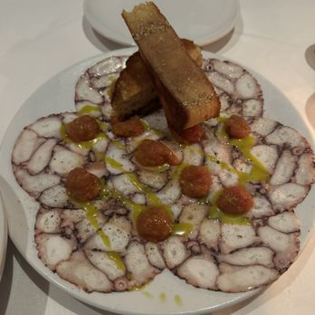 Le Farfalle - Octopus carpaccio - Italian Near Me - Charleston, South Carolina Le Farfalle - Octopus carpaccio - Italian Near Me - Charleston, South Carolina
