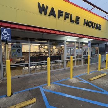 Waffle House - Trying to make the man leave because we came inside - Breakfast & Brunch Near Me - Roanoke, Virginia