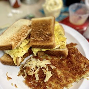 Silver Dollar Pancake House - Breakfast sandwich - Breakfast & Brunch Near Me - Corona, California Silver Dollar Pancake House - Breakfast sandwich - Breakfast & Brunch Near Me - Corona, California