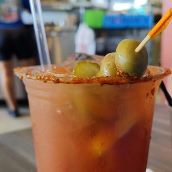 The Beach Bucket - Bloody Mary with absolute pepper - Breakfast & Brunch Near Me - Ormond Beach, Florida