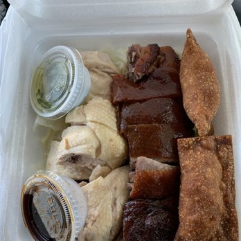 Roast Duck Kitchen - Roast Duck + Cold Ginger Chicken - Chinese Near Me - Aiea, Hawaii Roast Duck Kitchen - Roast Duck + Cold Ginger Chicken - Chinese Near Me - Aiea, Hawaii