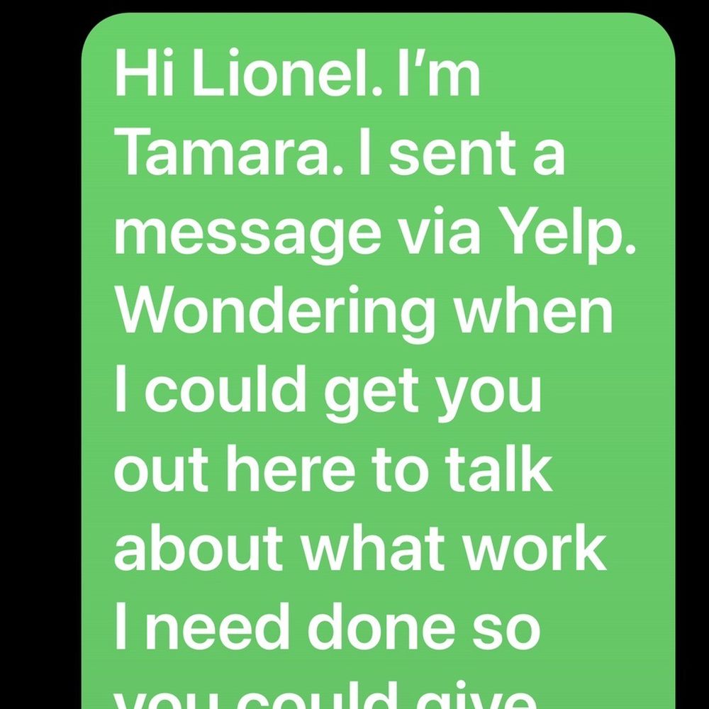 Trust RH Construction - Proof that Lionel doesn't honor his word for the company he represents. - General Contractors Near Me - Fresno, California Trust RH Construction - Proof that Lionel doesn't honor his word for the company he represents. - General Contractors Near Me - Fresno, California
