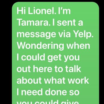 Trust RH Construction - Proof that Lionel doesn't honor his word for the company he represents. - General Contractors Near Me - Fresno, California Trust RH Construction - Proof that Lionel doesn't honor his word for the company he represents. - General Contractors Near Me - Fresno, California