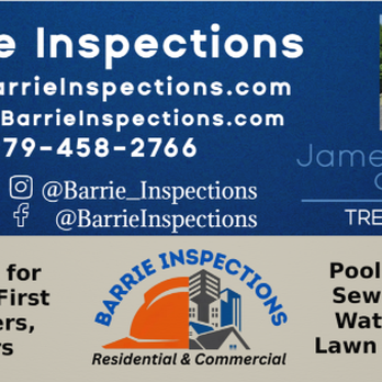 Barrie Inspections - Updated business card! - Home Inspectors Near Me - Brazoria, Texas Barrie Inspections - Updated business card! - Home Inspectors Near Me - Brazoria, Texas