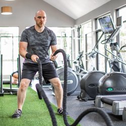 Everything But The Gym - This is Coach Jared, getting in a workout on the ropes!
