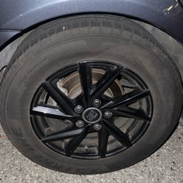 Old tire example (rear) - March 2025 Old tire example (rear) - March 2025