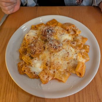 Flourshop - Baked Vodka Rigatoni (4/5) - New American Near Me - Charlotte, North Carolina