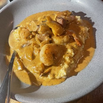 The Bistro - Shrimp and grits. - New American Near Me - Irmo, South Carolina The Bistro - Shrimp and grits. - New American Near Me - Irmo, South Carolina