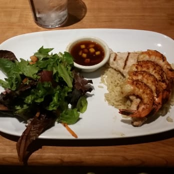 Cheddar's Scratch Kitchen - Cheddar's offers a light menu for those not wanting a heavy, fried meal. This is the chicken and shrimp. Delicious! - Comfort Food Near Me - Centerville, Ohio