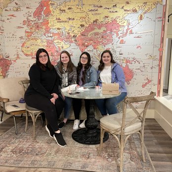 Boudoir Bar Café - Map wall - Gelato Near Me Boudoir Bar Café - Map wall - Gelato Near Me