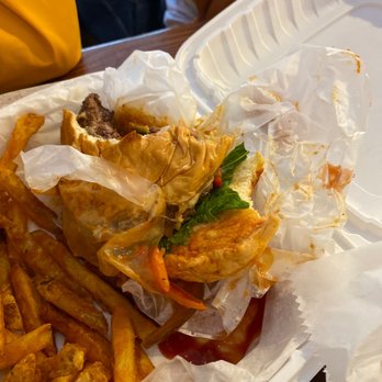 Wingo's - Over sauced burger - Chicken Wings Near Me - Washington, DC, District of Columbia