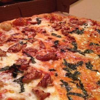 Bella Pizza - Margherita pizza with half chicken - Pizza Near Me - Centreville, Virginia Bella Pizza - Margherita pizza with half chicken - Pizza Near Me - Centreville, Virginia