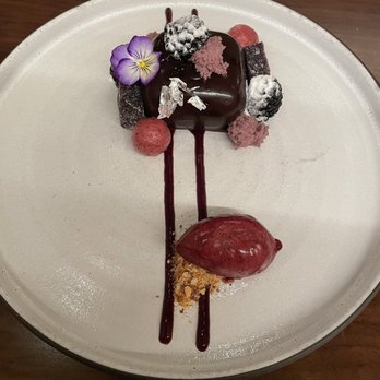 Yolan - Mora- dark chocolate, sourdough, blackberry essence - Italian Near Me - Nashville, Tennessee Yolan - Mora- dark chocolate, sourdough, blackberry essence - Italian Near Me - Nashville, Tennessee