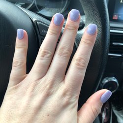 Anna's Nail Salon And Spa - Lilac nails