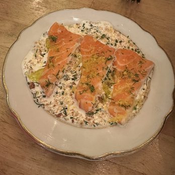 Liv's - Salmon Crudo - Seafood Near Me - Long Beach, California