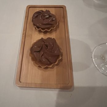 Mooncusser - Chocolate peach tart - Seafood Near Me - Boston, Massachusetts