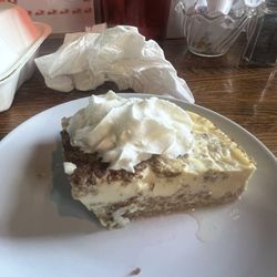 Strafford Farms Family Restaurant & Lounge - Grape nut custard pie