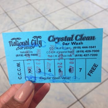 Crystal Clean Car Wash - Buy 6 washes, get one free! - Car Wash Near Me - Imperial Beach, California