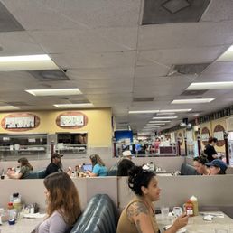 Looking towards bakery (front).