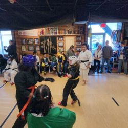 Hosted Holiday Kumite tournament.
