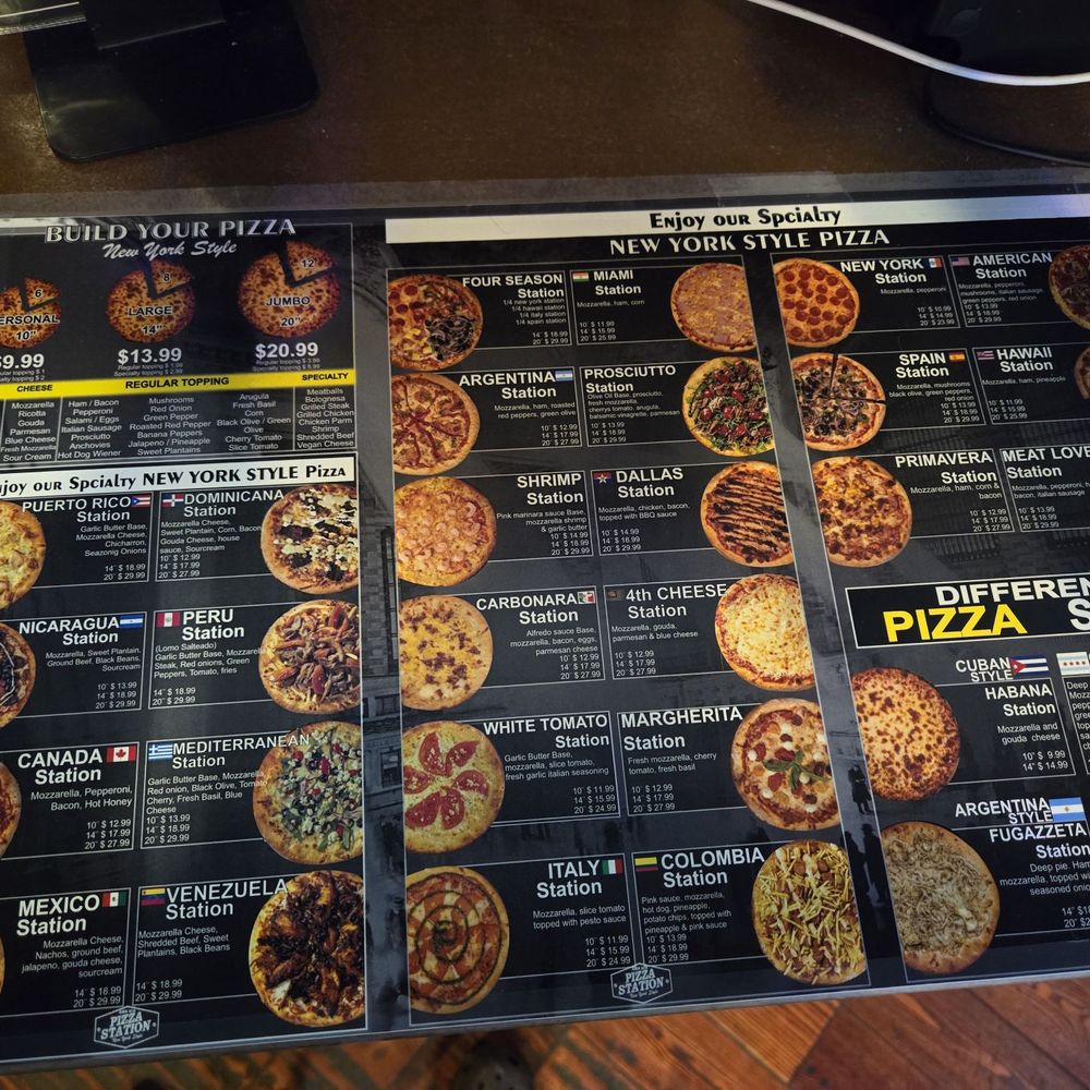 Pizza Station 826 - Menu - Pizza Near Me - Hialeah, Florida Pizza Station 826 - Menu - Pizza Near Me - Hialeah, Florida