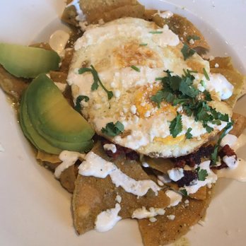 Hash Kitchen - Chilaquiles with chorizo and avocado. - Breakfast & Brunch Near Me - Scottsdale, Arizona Hash Kitchen - Chilaquiles with chorizo and avocado. - Breakfast & Brunch Near Me - Scottsdale, Arizona