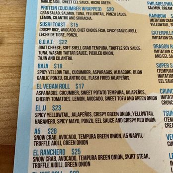 Tsunami Modern Cuisine - Menu - Sushi Bars Near Me - Santee, California Tsunami Modern Cuisine - Menu - Sushi Bars Near Me - Santee, California