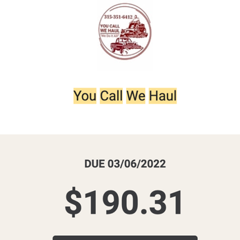 You Call We Haul - the price of a truck - Landscaping Near Me You Call We Haul - the price of a truck - Landscaping Near Me
