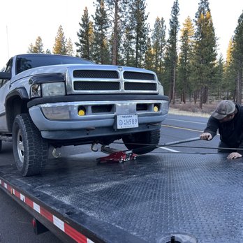 Susanville Towing - My left front wheel was locked up so they had to jack up that side of the truck to get it on the tow vehicle - Towing Near Me - Susanville, California Susanville Towing - My left front wheel was locked up so they had to jack up that side of the truck to get it on the tow vehicle - Towing Near Me - Susanville, California