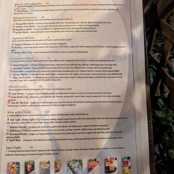 Aung MayLiKa - Cocktail menu - Burmese Near Me - Benicia, California
