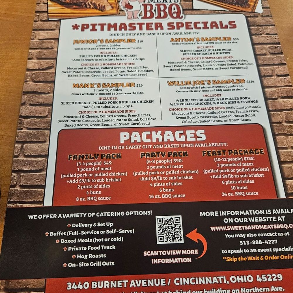Sweets & Meats BBQ Restaurant - Barbeque Near Me - Cincinnati, Ohio Sweets & Meats BBQ Restaurant - Barbeque Near Me - Cincinnati, Ohio