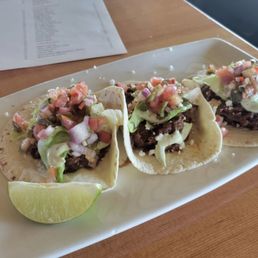 I really enjoyed the Braised Bison Tacos!!