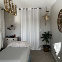 Bodies of Wisdom Acupuncture - Very comfortable treatment room with natural lighting