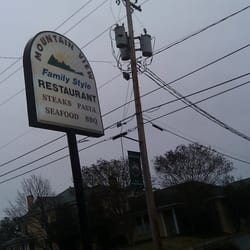 Mountain View Restaurant - Sign