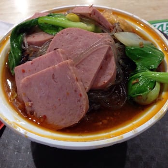 LaoMa MaLaTang - Spam Ma La Tang - could not finish due to drenched in sweat from the spiciness but boy was it a good broth - Szechuan Near Me - Flushing, New York LaoMa MaLaTang - Spam Ma La Tang - could not finish due to drenched in sweat from the spiciness but boy was it a good broth - Szechuan Near Me - Flushing, New York