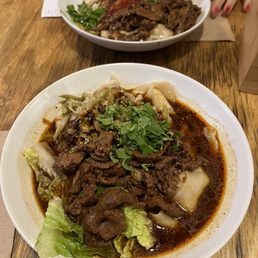 wen cheng noodles with cumin lamb