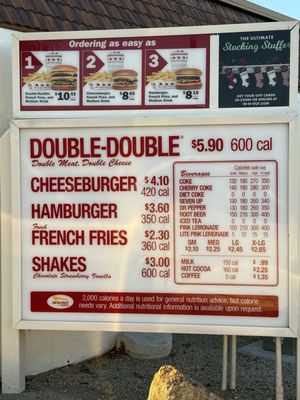 Menu photo 4 In-N-Out Burger Ontario, CA Menu photo 4 In-N-Out Burger Ontario, CA