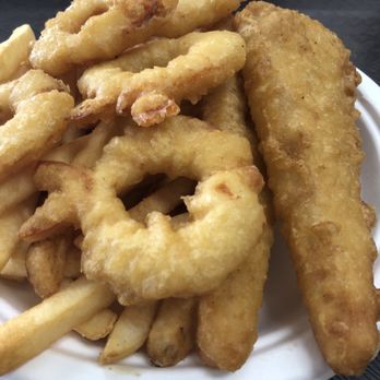 Kitty's Fish & Chips - Lent Special ($11.99 - 2 Fish, 5 Large Shrimp, & Fries) - Seafood Near Me - Covina, California