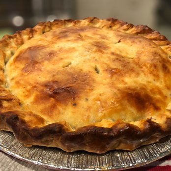 Makers Bakers - Full sized chicken pot pie. We baked it at home. Maybe a touch too long but delish! - Desserts Near Me - Cincinnati, Ohio Makers Bakers - Full sized chicken pot pie. We baked it at home. Maybe a touch too long but delish! - Desserts Near Me - Cincinnati, Ohio