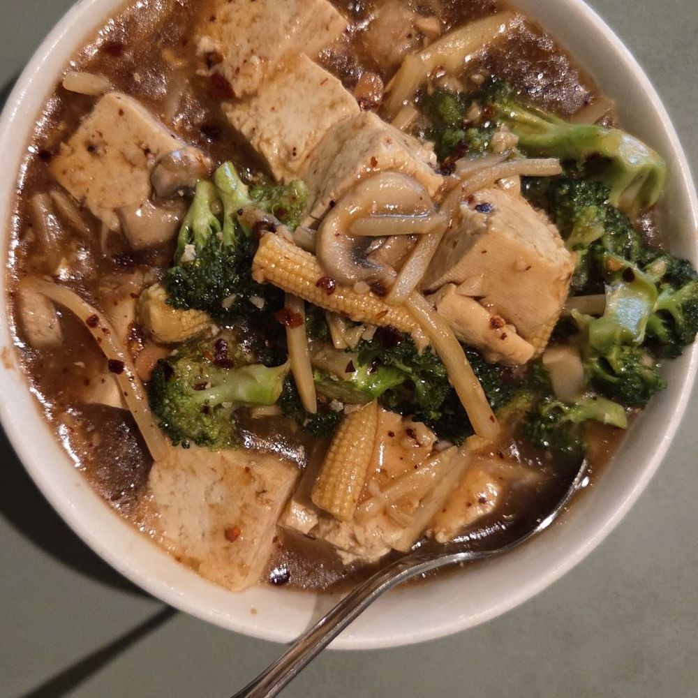 Sawadee Thai Cuisine - Vegan Laad Na (Level 3 spicy) - Thai Near Me - Sequim, Washington Sawadee Thai Cuisine - Vegan Laad Na (Level 3 spicy) - Thai Near Me - Sequim, Washington