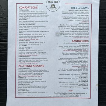 Trail Haus - Menu - Breakfast & Brunch Near Me - Wilmington, Ohio Trail Haus - Menu - Breakfast & Brunch Near Me - Wilmington, Ohio