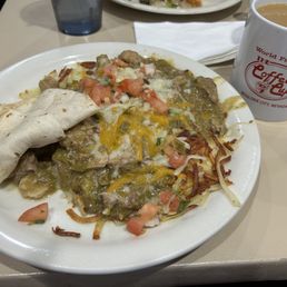 Papa con Chile Verde Papa con Chile Verde