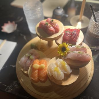 Takaramono - Sashimi Sampler (requested it as nigiri) - Sushi Bars Near Me - Oklahoma City, Oklahoma Takaramono - Sashimi Sampler (requested it as nigiri) - Sushi Bars Near Me - Oklahoma City, Oklahoma