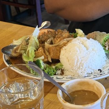 Merit Vegan Restaurant - 33. Teriyaki Tofu/ Rice - Vegetarian Near Me - Sunnyvale, California