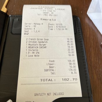 The Great Hall Gastropub - This was for 3 of us. - Gastropubs Near Me - Jasper, Alberta The Great Hall Gastropub - This was for 3 of us. - Gastropubs Near Me - Jasper, Alberta