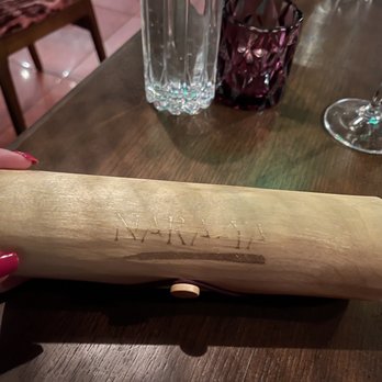 Nara-Ya - Nara-ya: bill comes in this pretty wooden box - Sushi Bars Near Me - Washington, DC, District of Columbia Nara-Ya - Nara-ya: bill comes in this pretty wooden box - Sushi Bars Near Me - Washington, DC, District of Columbia