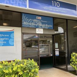 Newtown Square Pharmacy - View From Sidewalk