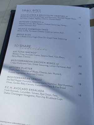 Menu photo 3 Nuvole Rooftop TwentyTwo Charlotte, NC Menu photo 3 Nuvole Rooftop TwentyTwo Charlotte, NC