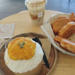 Pumpkin bingsu
